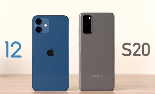 Galaxy S21 vs iphone 12