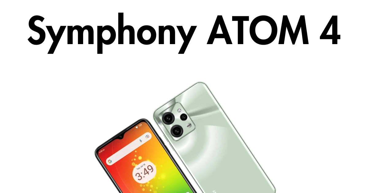 Symphony ATOM 4 Specs and Features